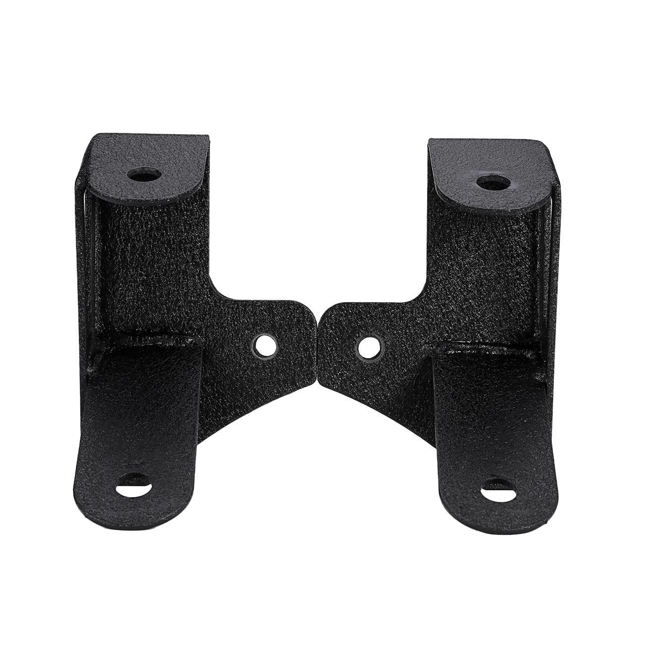 (2pcs/set) Dual A-Pillar Pods Light Windshield Mount Brackets pour Jeep Wrangler JK 2007-2017