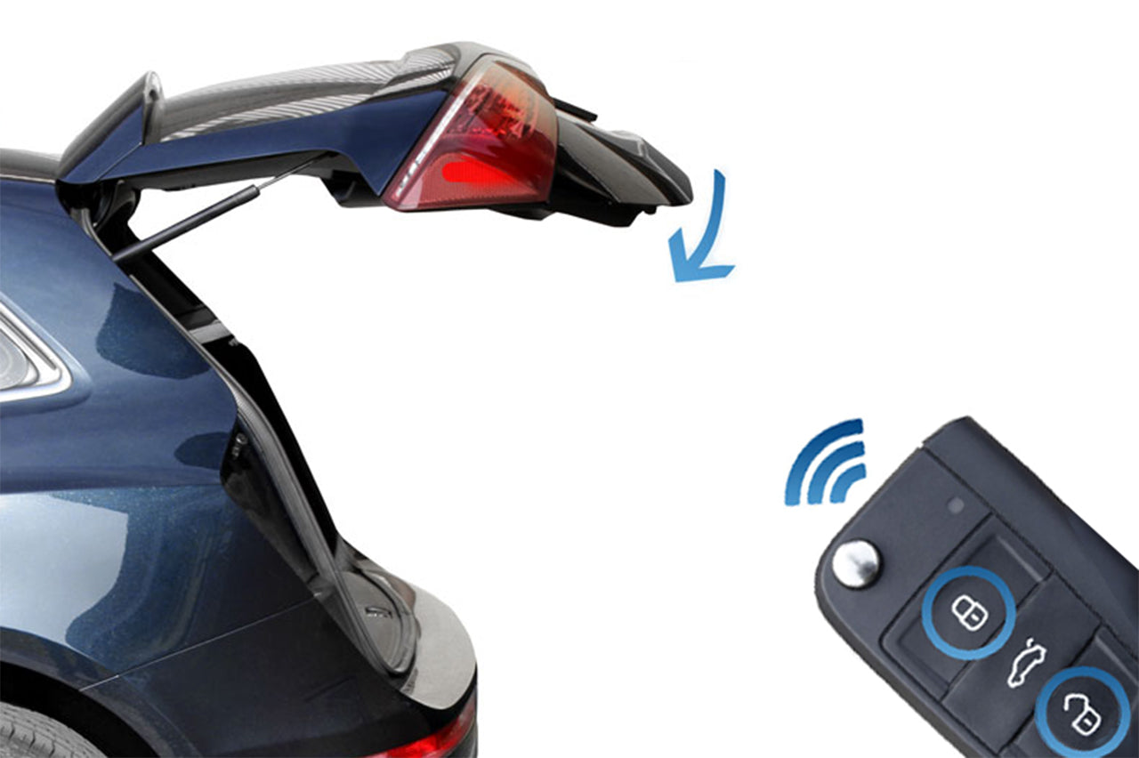 Tailgate module for closing the tailgate with standard remote control for Audi, VW, Skoda, Seat – vue 2