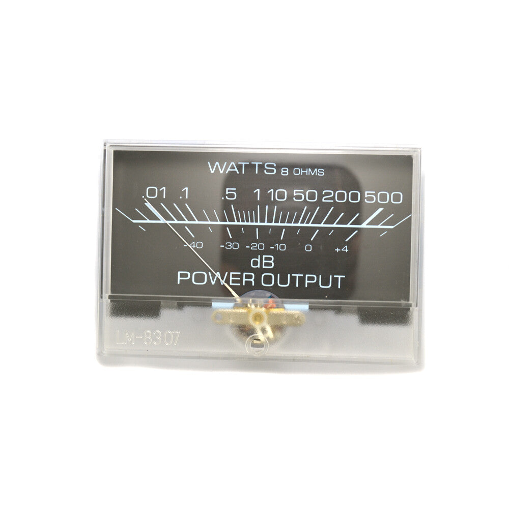 Panneau de mesure SD-H-10050, fond noir et bleu, VU(DC500uA), utilisation d'équipement Audio – vue 5