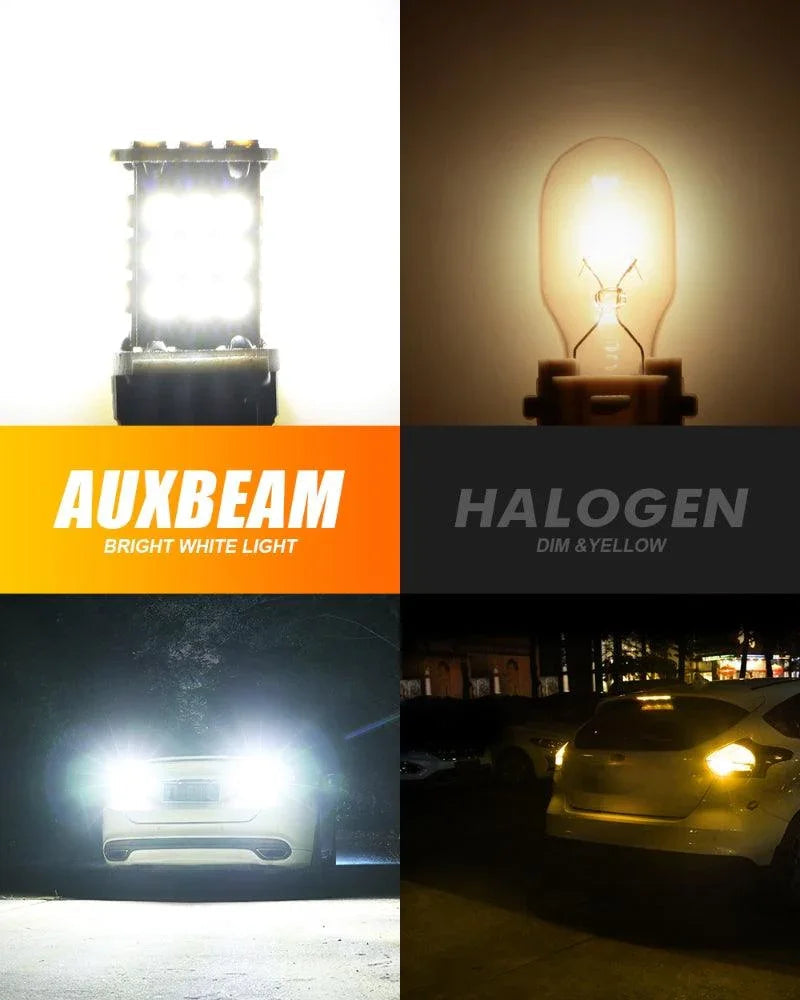 912 921 T15 W16W Ampoules LED pour recul, stop et feux arrière 10W 300% haute luminosité sans erreur CAN-bus 6500K blanc – 2…
