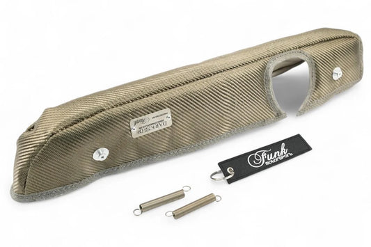 Darkside couverture thermique collecteur d'échappement pour BMW 6 cylinder m57n2 V-Band – Darkside Developments