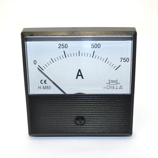 SD-H-M80 panneau compteur générateur ultrasonique soudeur électrique ampèremètre DC-750 A / 75mV – vue principale