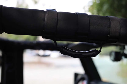 Canvas Roof Handle avec Glasses Storage Bag pour Jeep Wrangler JK 2007–2017 – vue 3 – NOVADOMIO