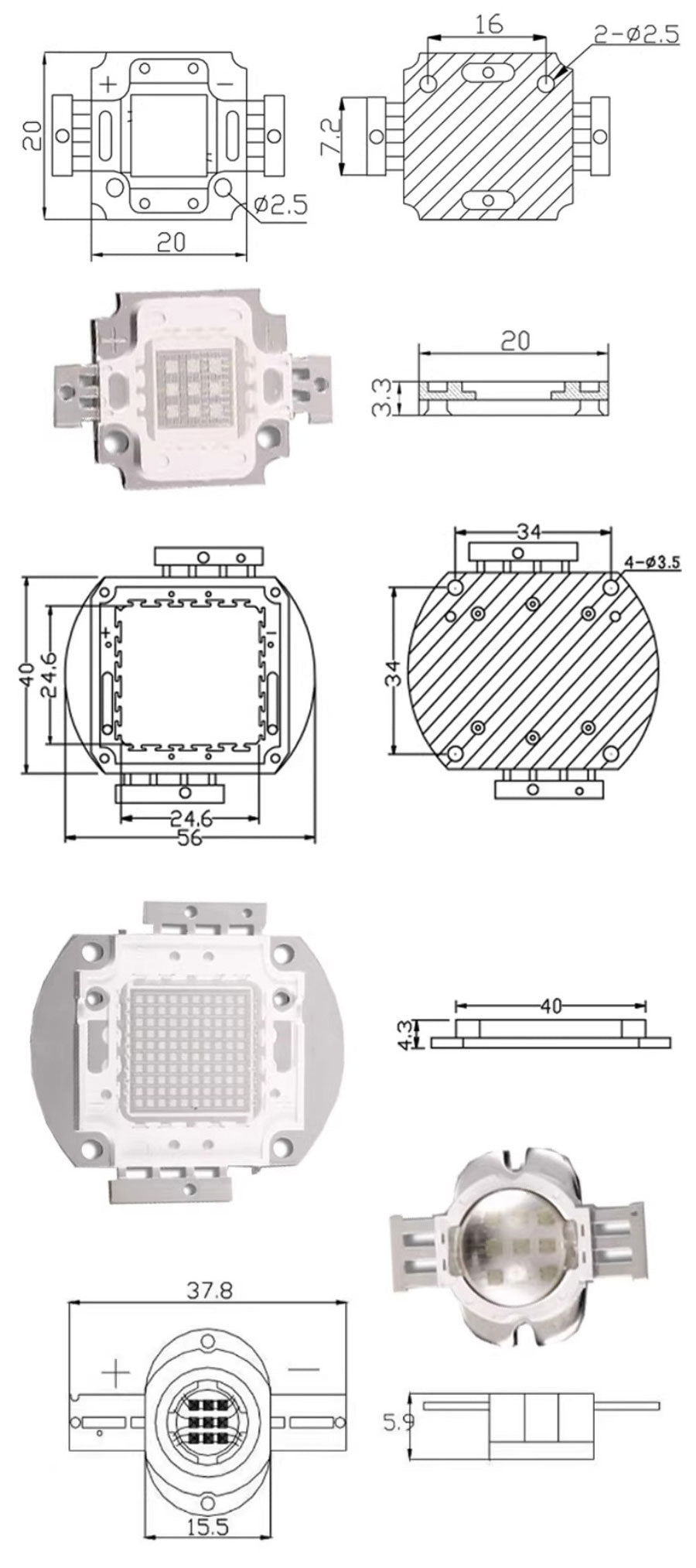 Lampe de polymérisation UV 365 nm-430 nm LED outil de détection de stérilisation fluorescente violette – vue 12