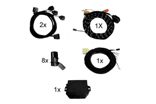 APS+ plus (optical display MMI, radio) Front + rear for Audi Q5 8R