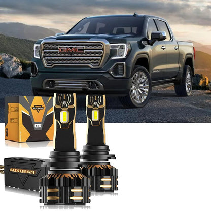 pour 2003-2006 GMC Sierra 1500 9005 9006 Ampoules de phare LED Bundle – vue 13 – NOVADOMIO