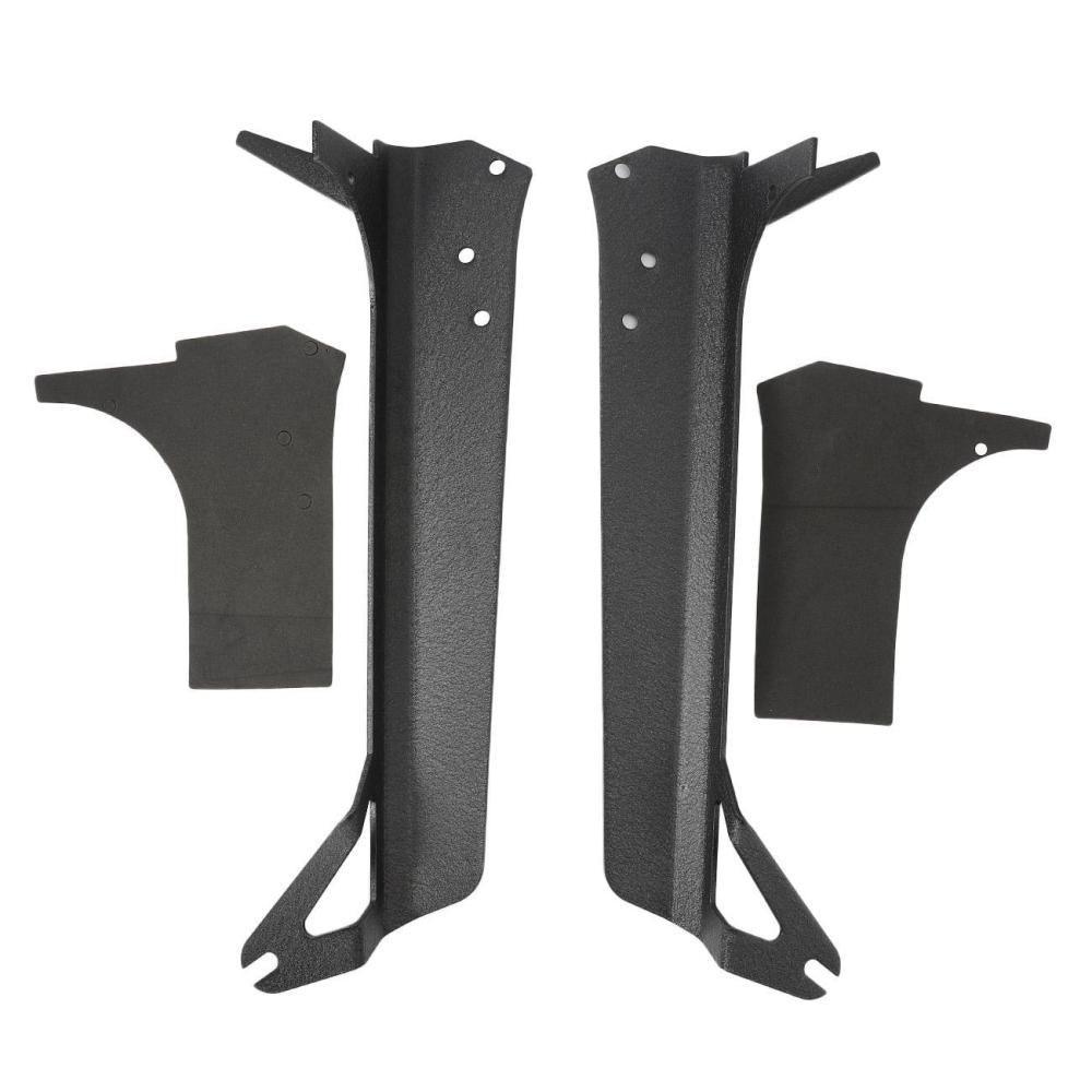 52" Straight Barres lumineuses 2 IN 1 Design Windshield Mounting Brackets pour 1997-2006 Jeep Wrangler TJ