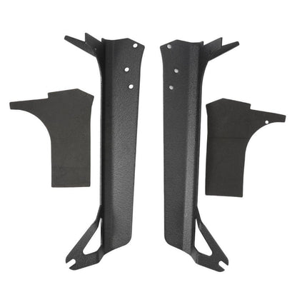 52″ droit Barres lumineuses conception 2-en-1 pare-brise supports de montage pour 1997–2006 Jeep Wrangler TJ – NOVADOMIO