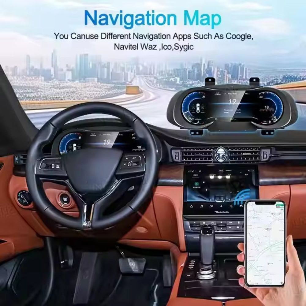 Virtual Cockpit Maserati Levante 2016-2020 LCD 12,3″ – NOVADOMIO