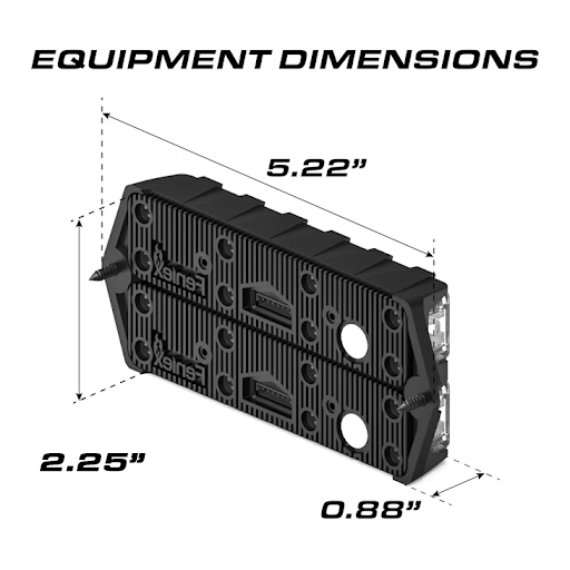 Feniex Fusion® Double SM – Feu LED de signalisation – vue 3