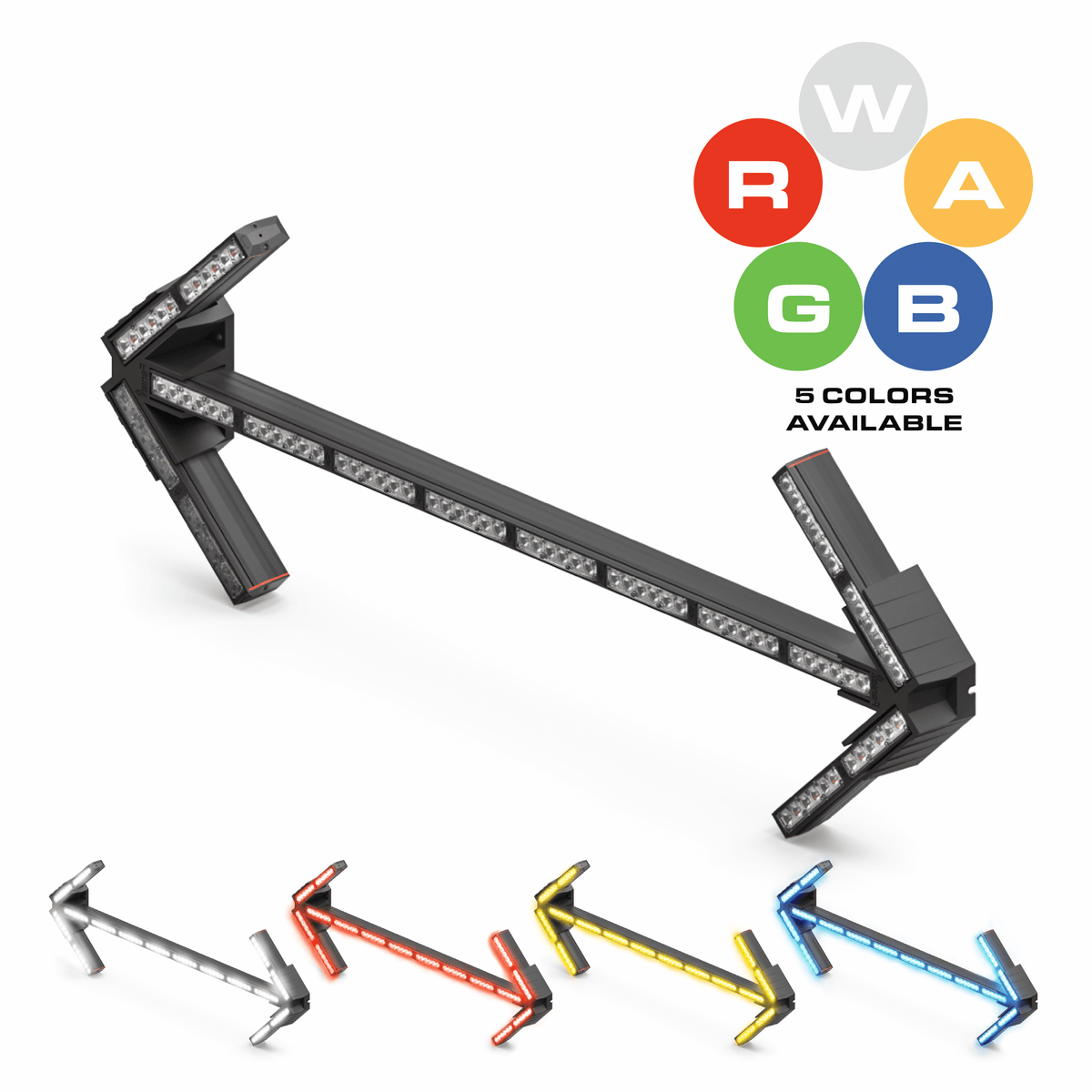Feniex Fusion® Arrow – Barre LED de signalisation – vue 3