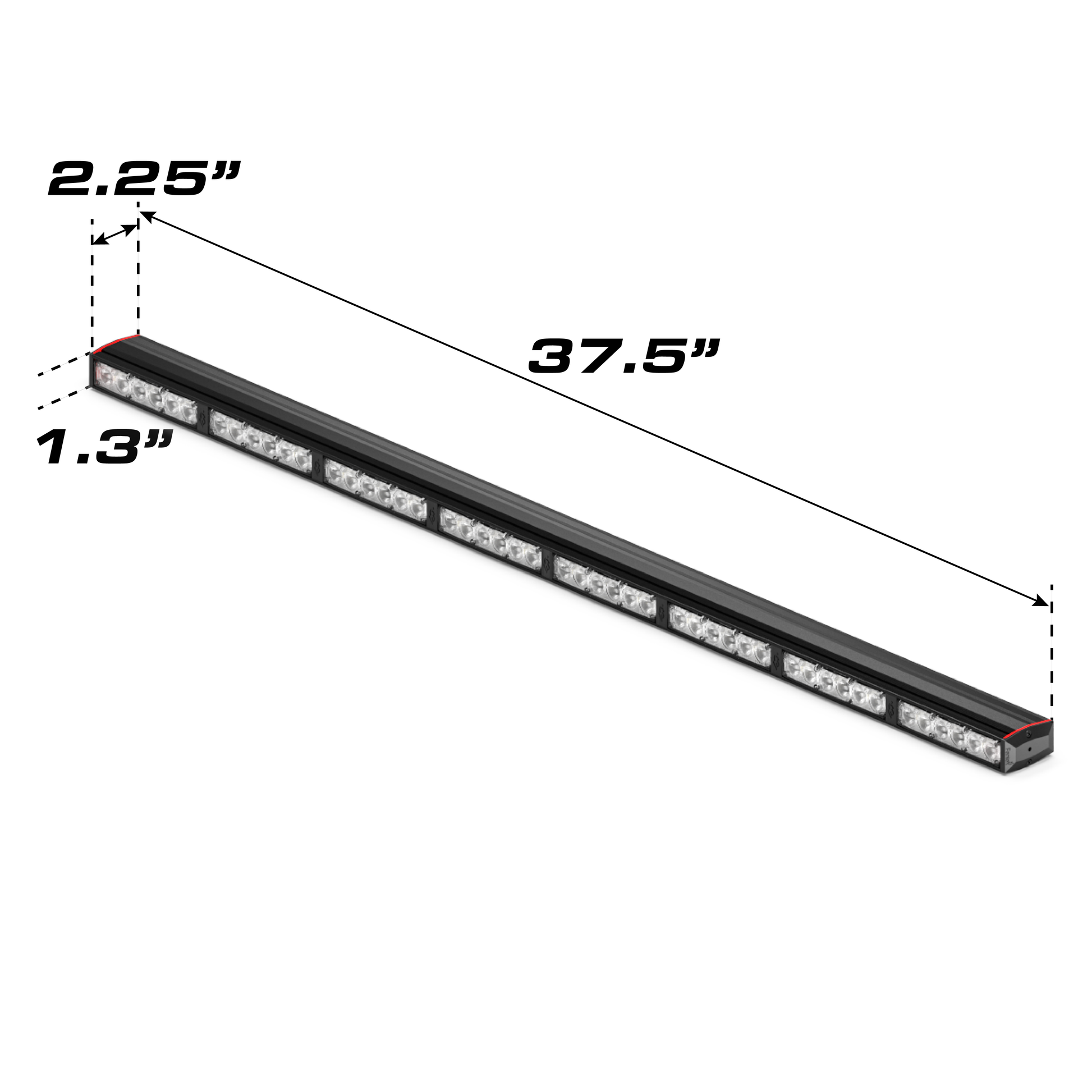 Feniex Fusion® 800 – Barre LED de signalisation – vue 3