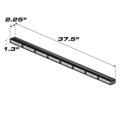 Feniex Fusion® 800 – Barre LED de signalisation – vue 3 – NOVADOMIO