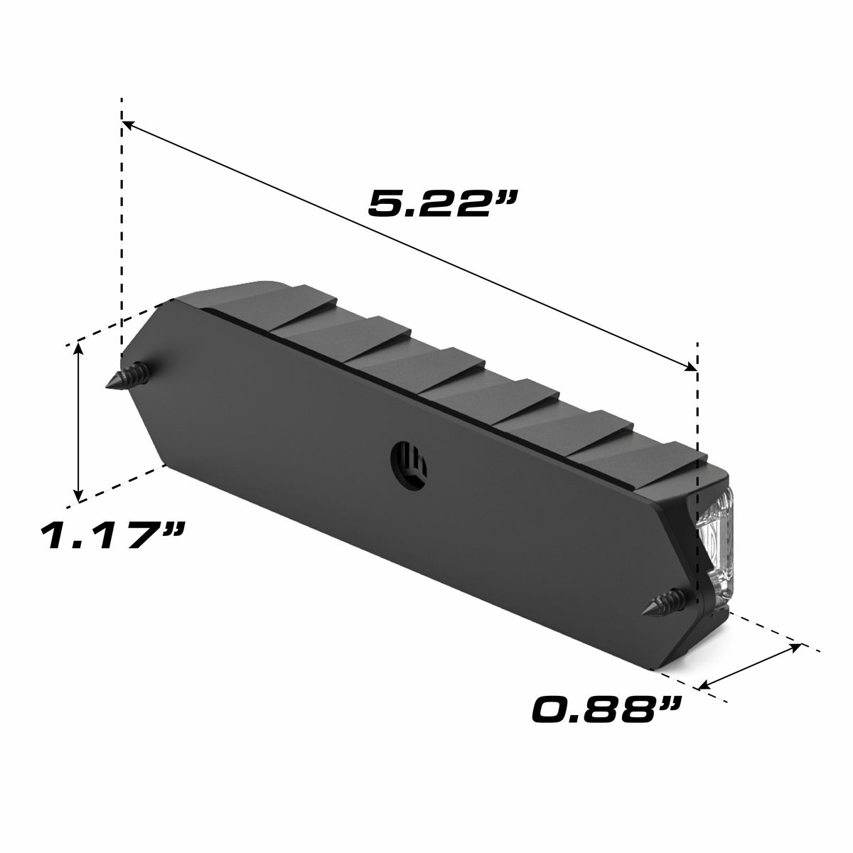Feniex Fusion® SM – Feu LED de signalisation – vue 3