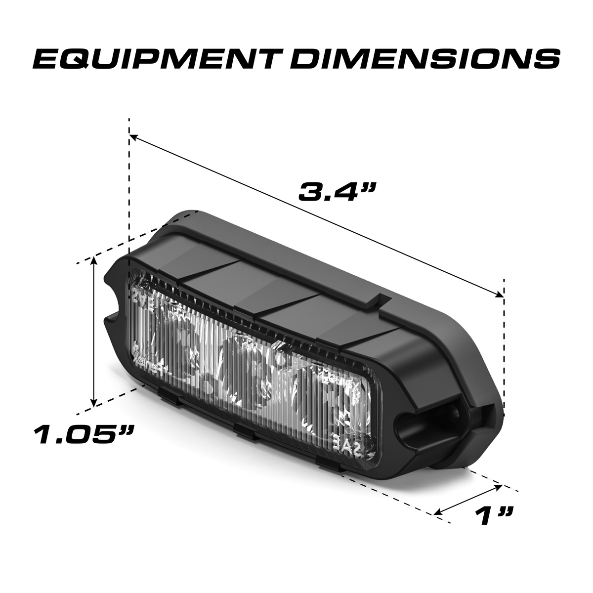 Feniex Fusion® T3 SM – Feu LED de signalisation – vue 3