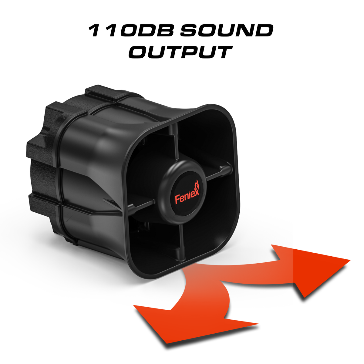 Feniex Titan 30W +Siren – Haut-parleur avec sirène – vue 3