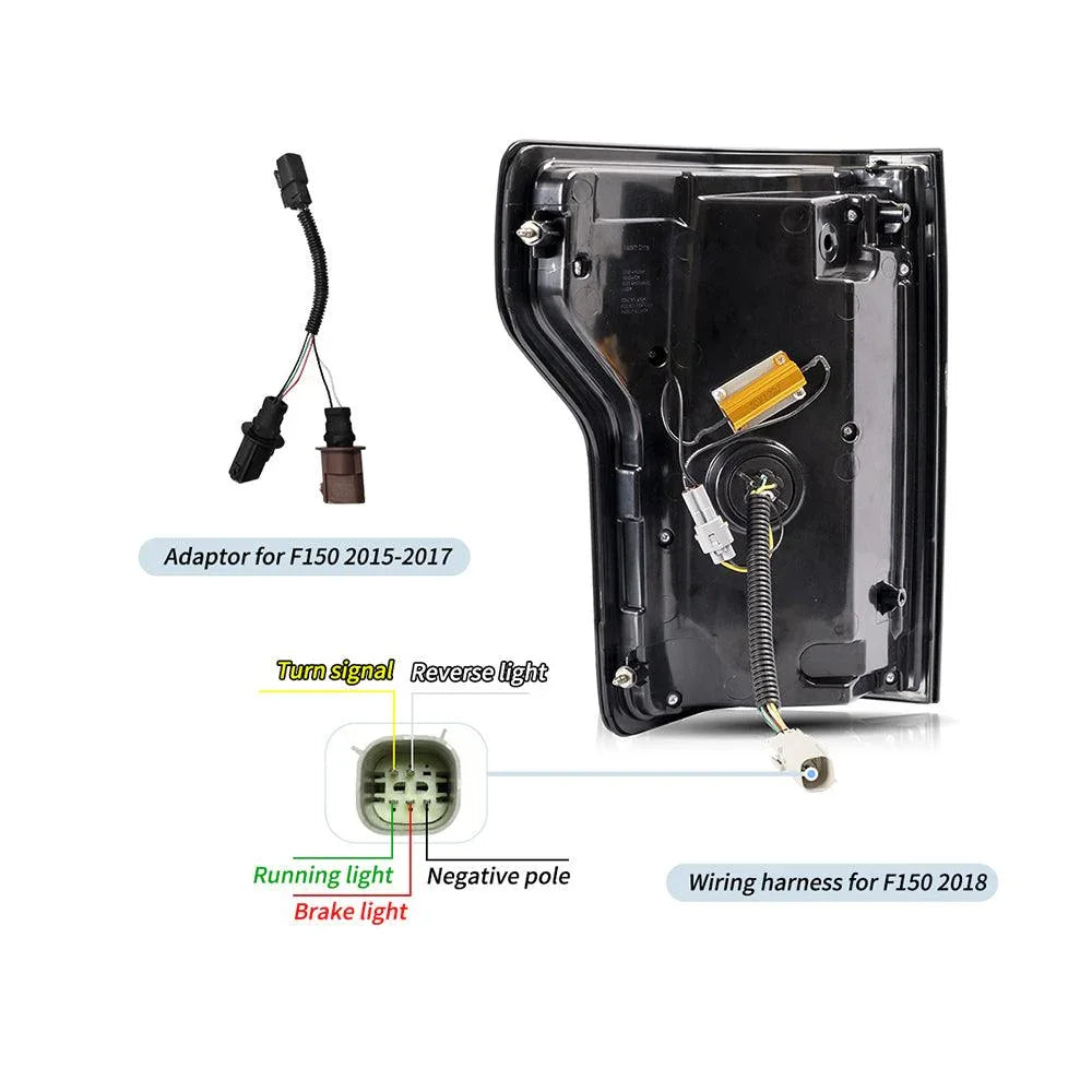 LED bloc de feux arrière avec Sequential clignotant pour 2015-2020 Ford F150 13th Gen (P552) – vue 10