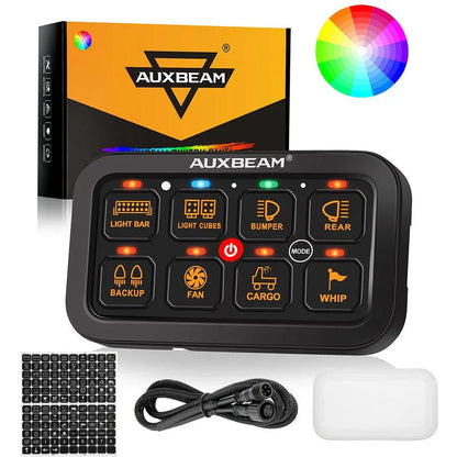 RGB série 6/8/12 voies LED panneau de commande, tout-terrain contrôleur – vue 38 – NOVADOMIO