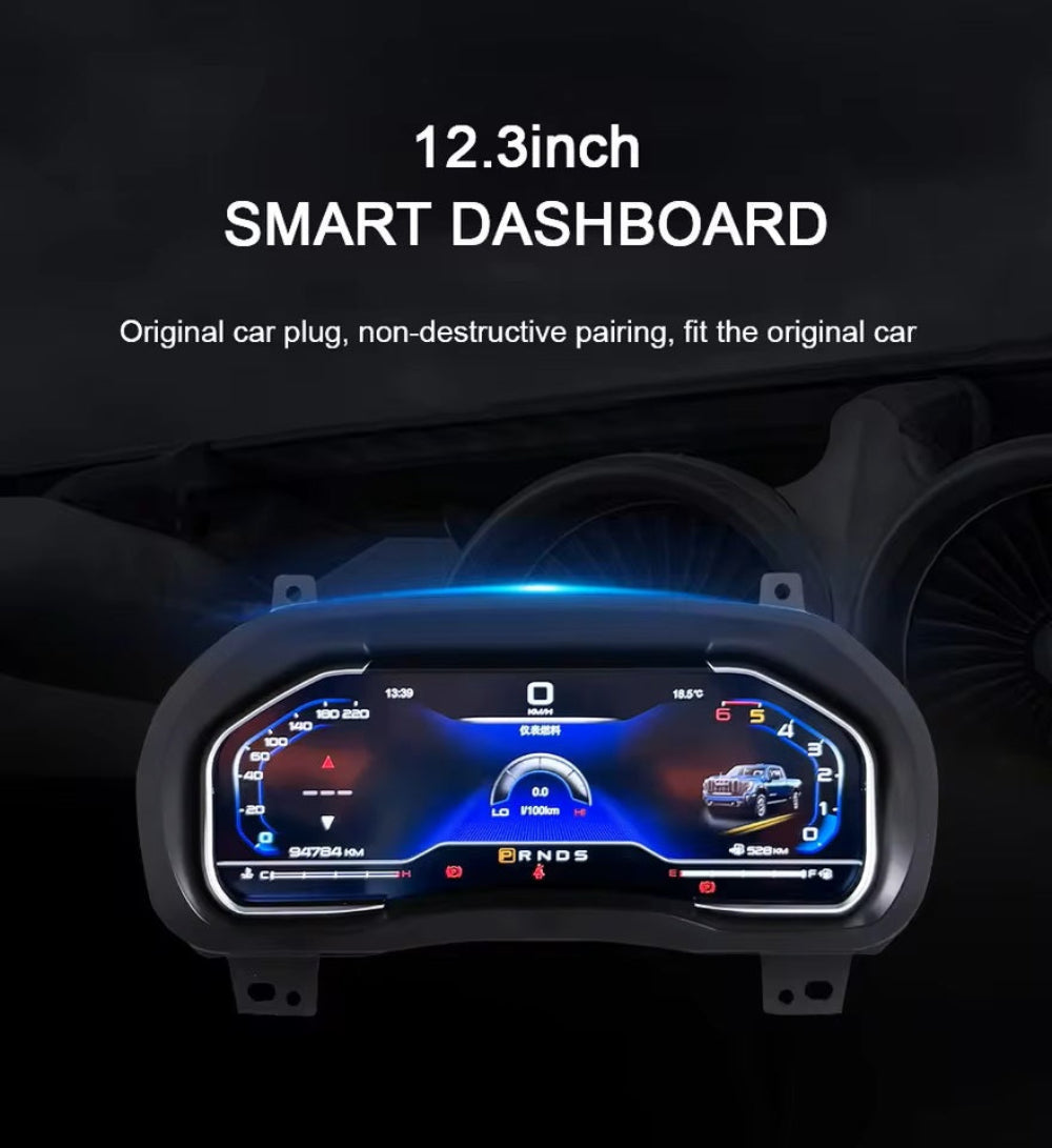 Virtual Cockpit Chevrolet / GMC Silverado / Sierra 2013-2020 LCD 12,3″ – NOVADOMIO