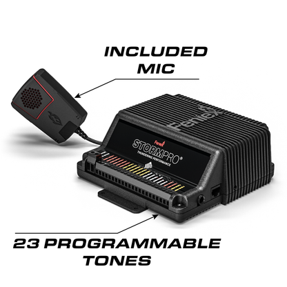 Feniex Storm Pro 200w Siren – Sirène et contrôle embarqué – vue 3 – NOVADOMIO