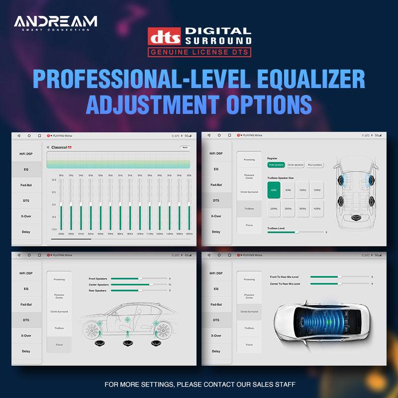 Amplificateur audio automobile Andream – vue 4