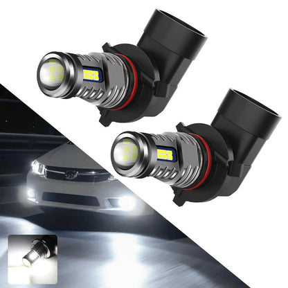 Lot de 2 Y2 série 3-Sides blanc froid/jaune LED antibrouillard/DRL – vue 11 – NOVADOMIO