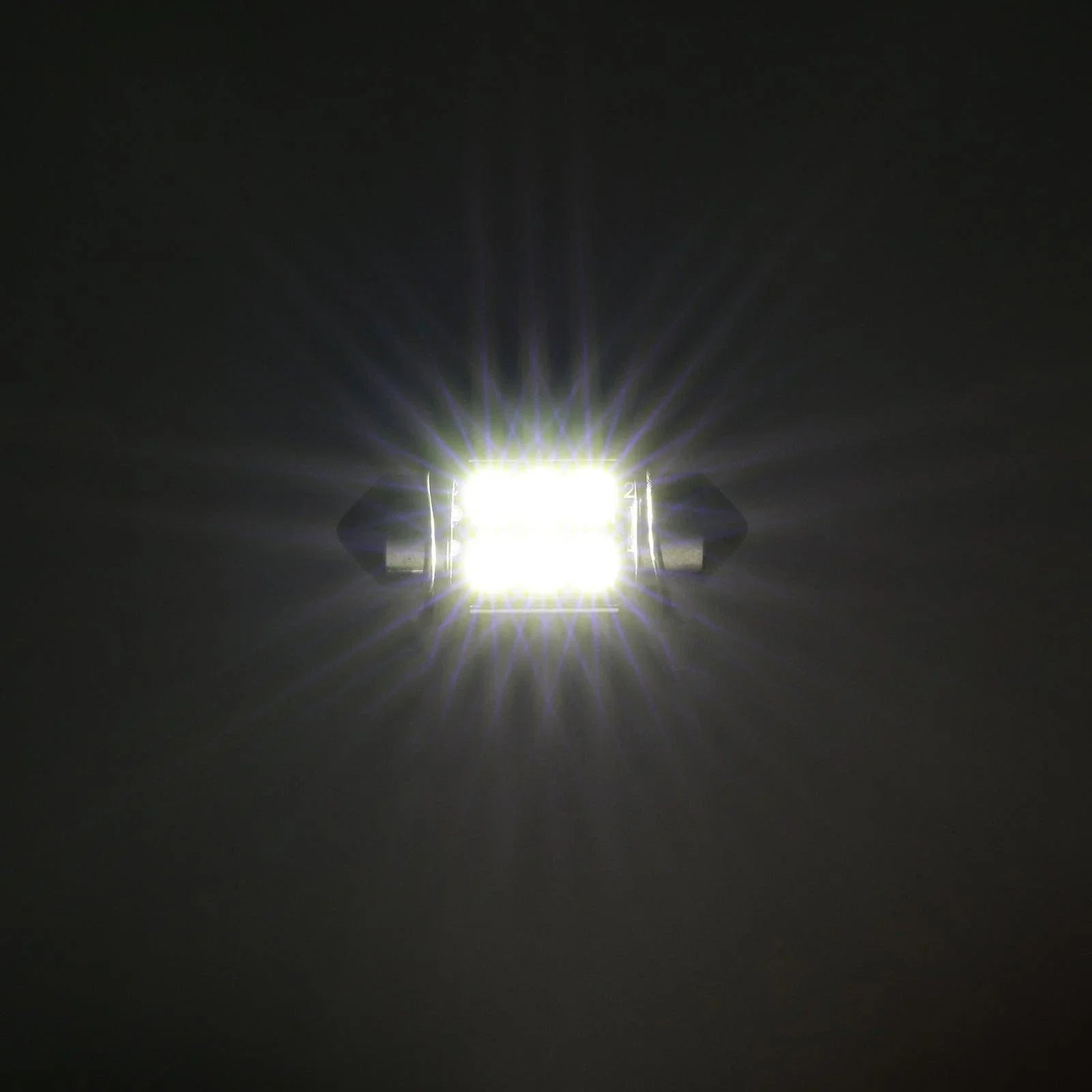 31MM DE3175 DE3021 DE3022 1.22" Festoon LED Interior/Dome/Map/License Plate Light Bulbs 2.7W 200LM 6500K blanc – 2 ampoules…