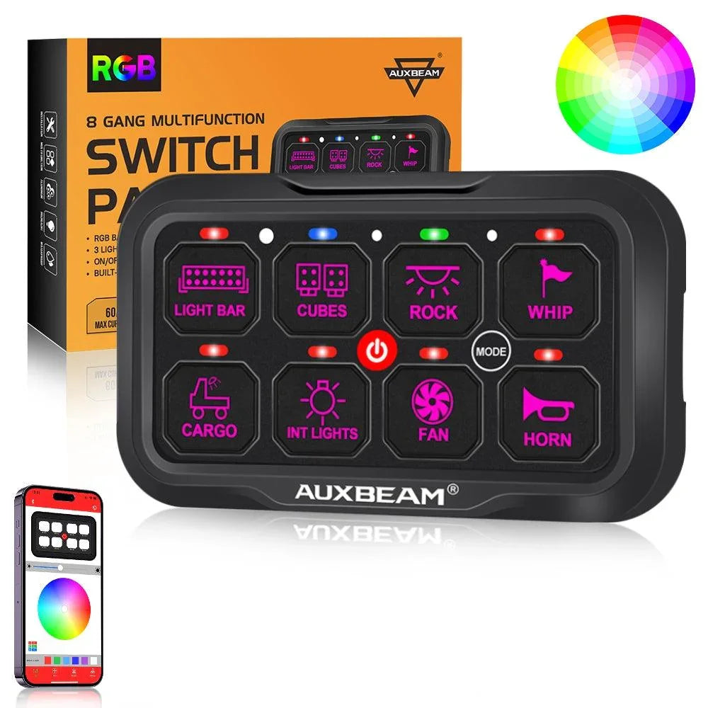 AUXBEAM AR-800 RGB panneau de commande, tout-terrain Controller