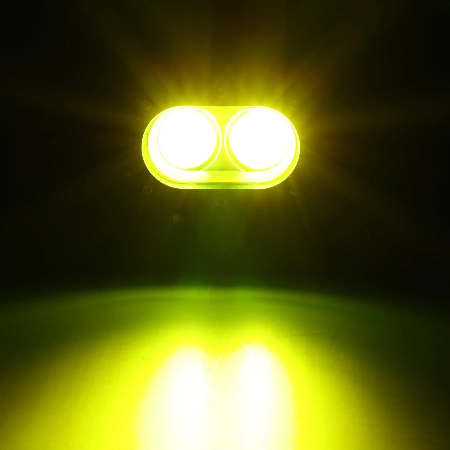 R4 série | 4 Inch 60W LED Pods Light faisceau large orange Light – vue 12