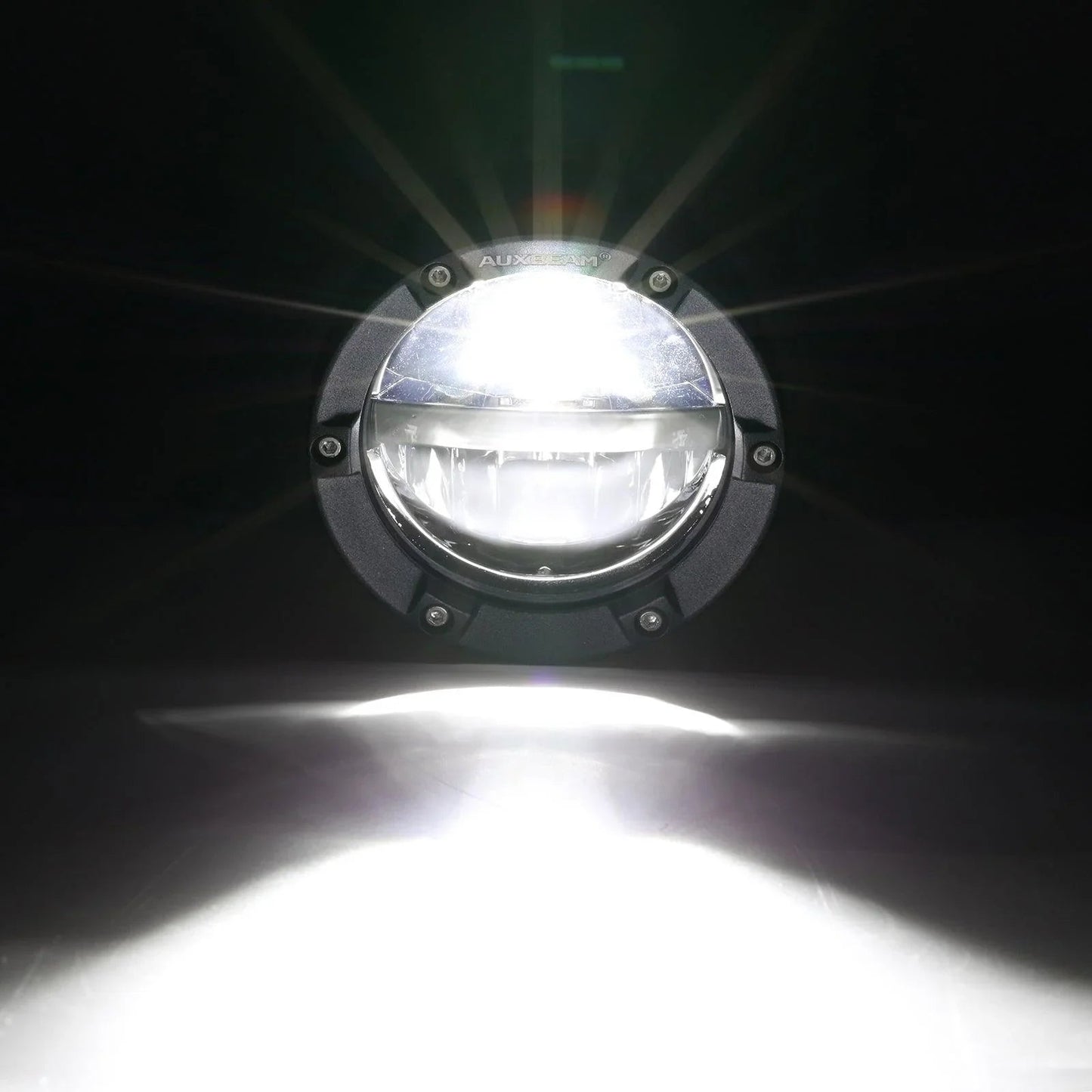 C4 série | 4 Inch 100W Round Offroad LED Driving Lights faisceau combiné – vue 11