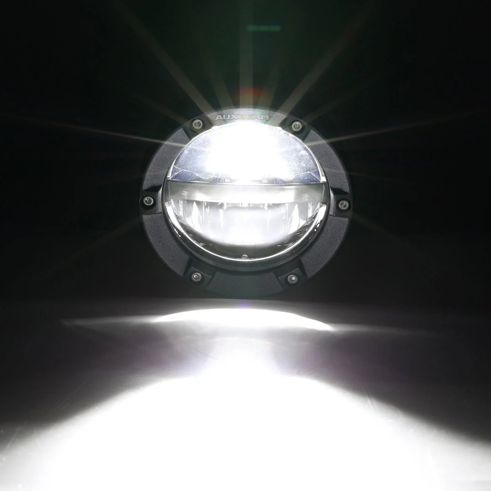 C4 série | 4 Inch 100W Round Offroad LED Driving Lights faisceau combiné – vue 11