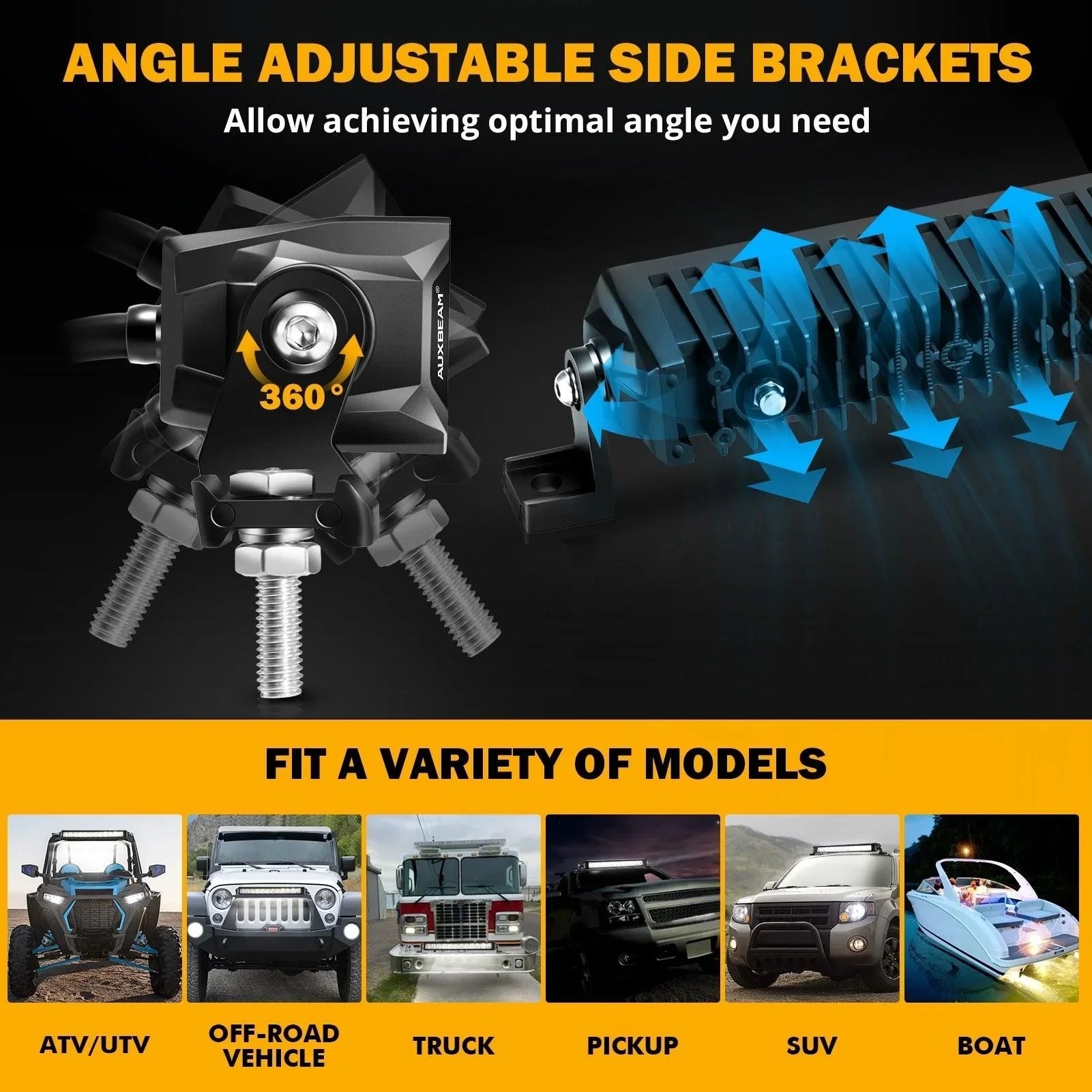 SP-basic série 12 Inch 60W 6600LM Single Row Off Road Barres LED – vue 5