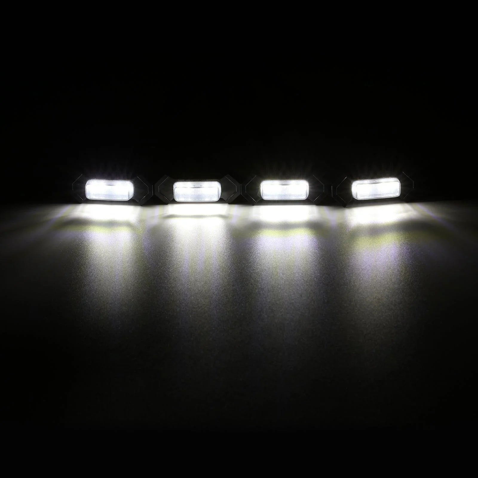 LED Front Hood Grille Light lumière blanche Retrofit avec Wiring Harness pour Toyota Tacoma 2016-2021 TRD PRO – vue 2