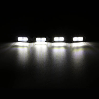 LED avant capot feu de calandre lumière blanche Retrofit avec faisceau électrique pour Toyota Tacoma 2016–2021 TRD PRO – vue