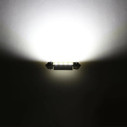 39 mm DE3174 1.54″ Festoon LED intérieur/plafonnier/lecture/éclairage de plaque ampoules 2.7 W 400 LM 6 500 K blanc – 2