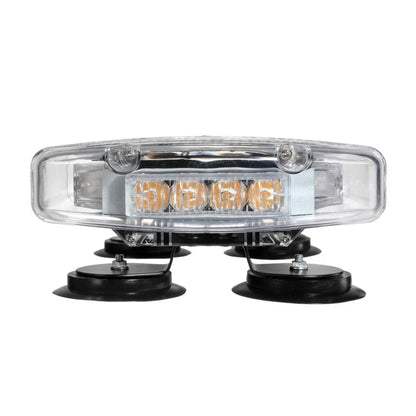 21.5″ stroboscopique de toit Barres lumineuses, 20 modes de flash fixation magnétique feux de signalisation d’urgence – vue