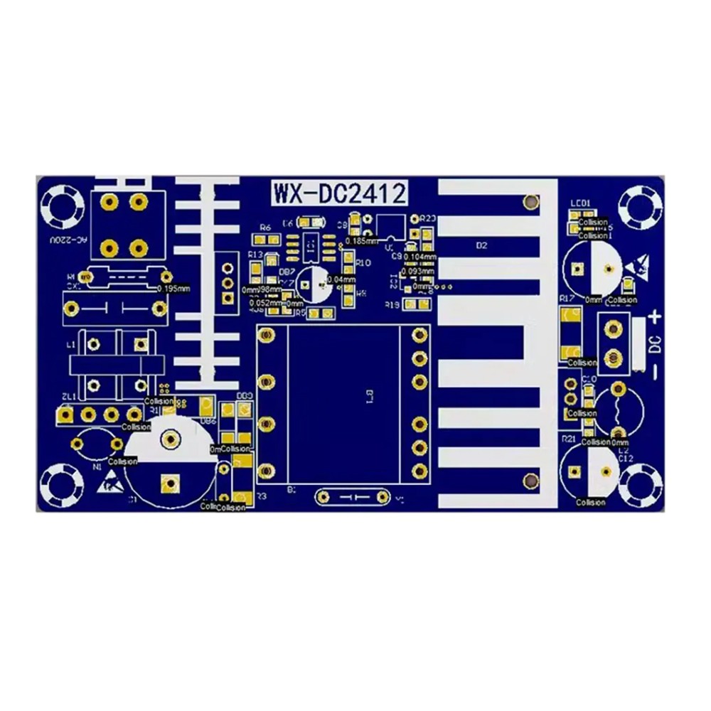 Alimentation à découpage 100 W 12 V 8 A AC à DC, carte nue – module de commutation d'alimentation AC-DC – vue 4