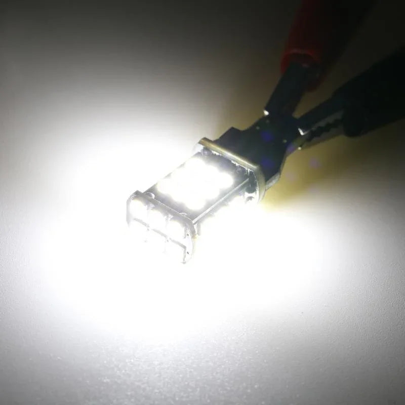 912 921 T15 W16W Ampoules LED pour recul, stop et feux arrière 10W 300% haute luminosité sans erreur CAN-bus 6500K blanc – 2…