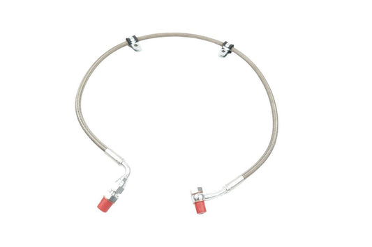 Darkside tressé huile feed line pour tranverse 1 9 et 2.0 TDI extended 90 degrés union raccord – Darkside Developments