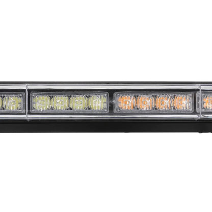 38.5″ stroboscopique de toit Barres lumineuses avec supports de montage 20 modes de flash feux de signalisation d’urgence