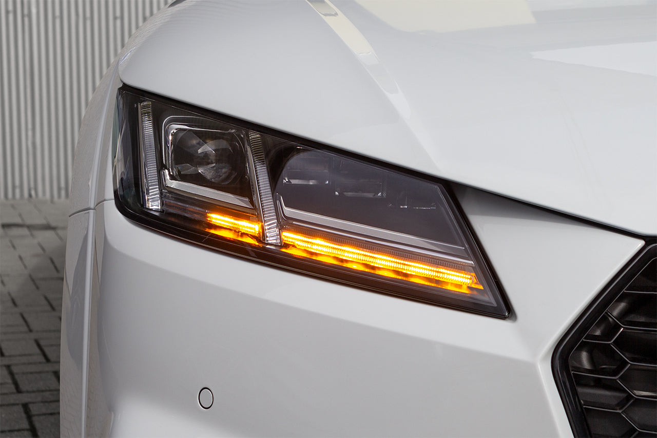 LED Matrix Headlights LED DRL and dynamic blinker for Audi TT 8S (FV) – vue 2