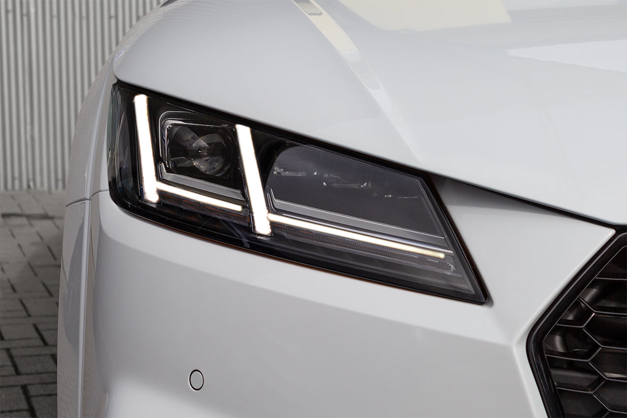 LED Matrix Headlights LED DRL and dynamic blinker for Audi TT 8S (FV) – vue 4