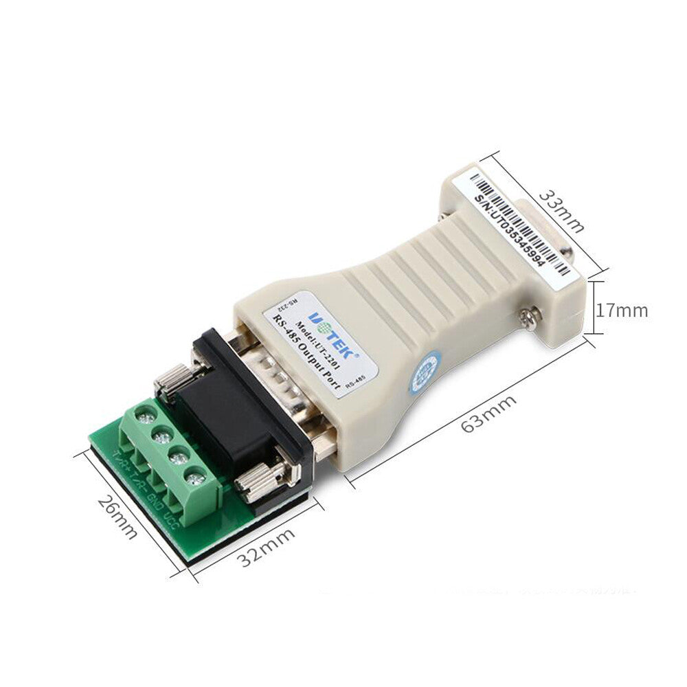 232 à 485 RS485 à RS232 convertisseur de module de protocole série bidirectionnel mutuel – vue 2