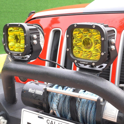 5 pouces 110W blanc/orange Spot Light Projecteurs LED longue portée pour Dodge Ram 1500/2500/3500 – vue 13 – NOVADOMIO