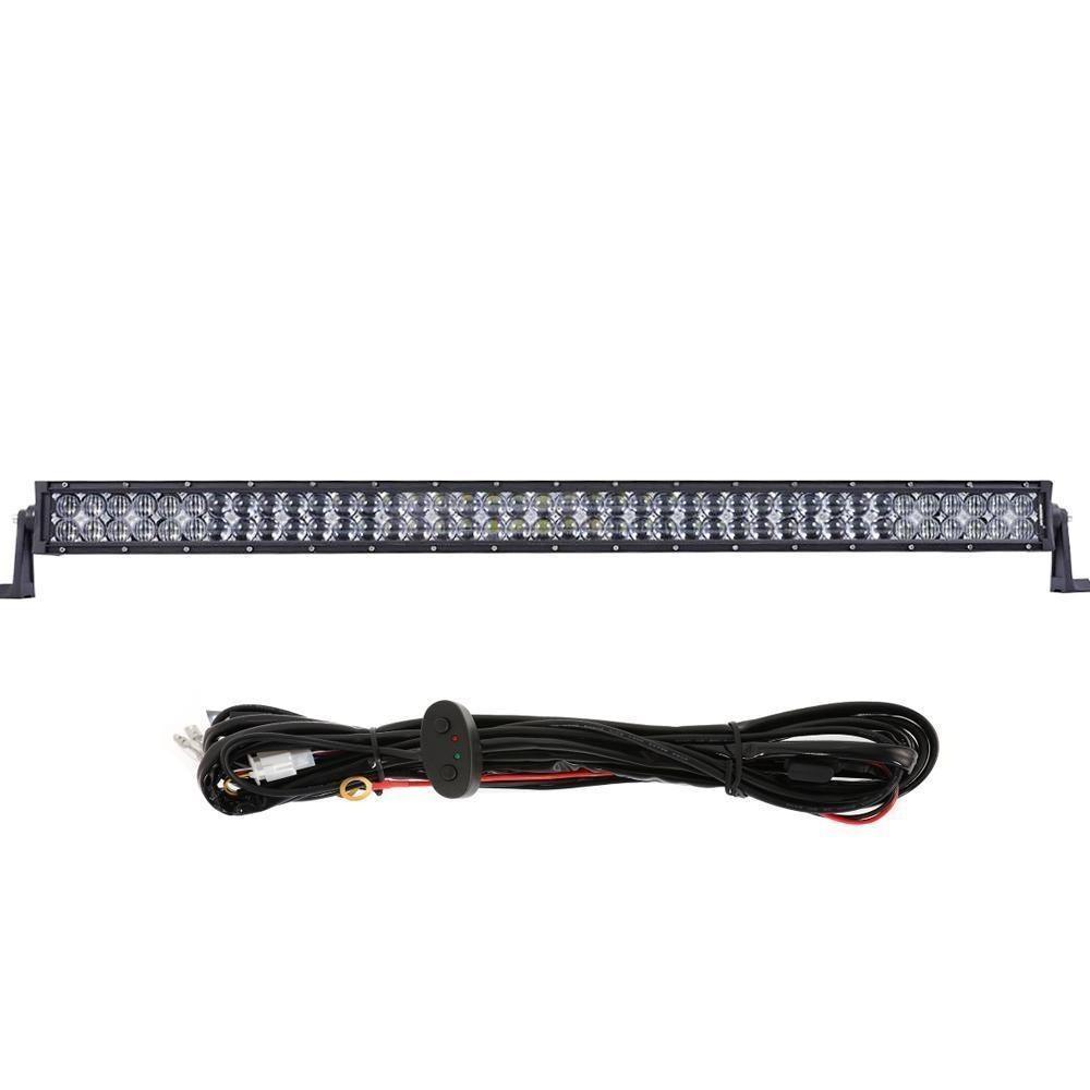 42 inch 5D série Straight/Curved faisceau combiné Double Row Barres LED pour SUV ATV UTV Trucks Pickup Boat