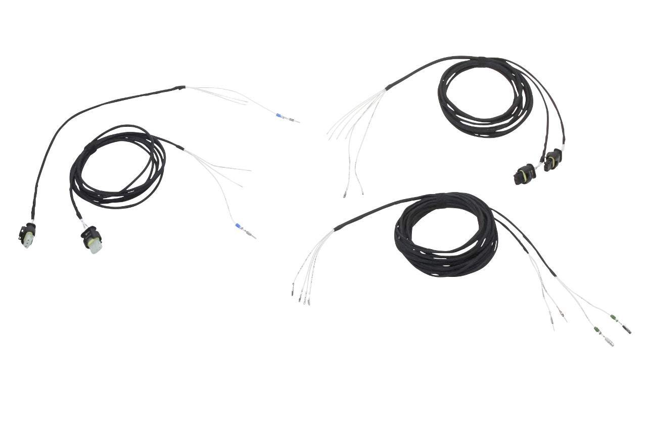 Complete kit Park Assist for Audi Q5 FY parking aid front + rear available – vue 2