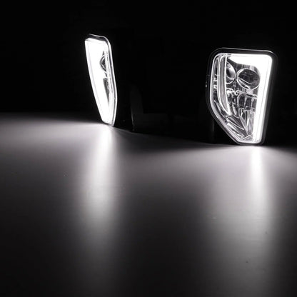 Lot de 2 45 W homologation DOT LED antibrouillards avec DRL pour 2016–2018 Chevrolet Silverado 1500 (chromé) – vue 10