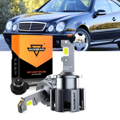 Kit d’ampoules LED feux de route/croisement pour Mercedes-Benz CLK55 AMG avec phares HID 2001–2006 – vue 16 – NOVADOMIO