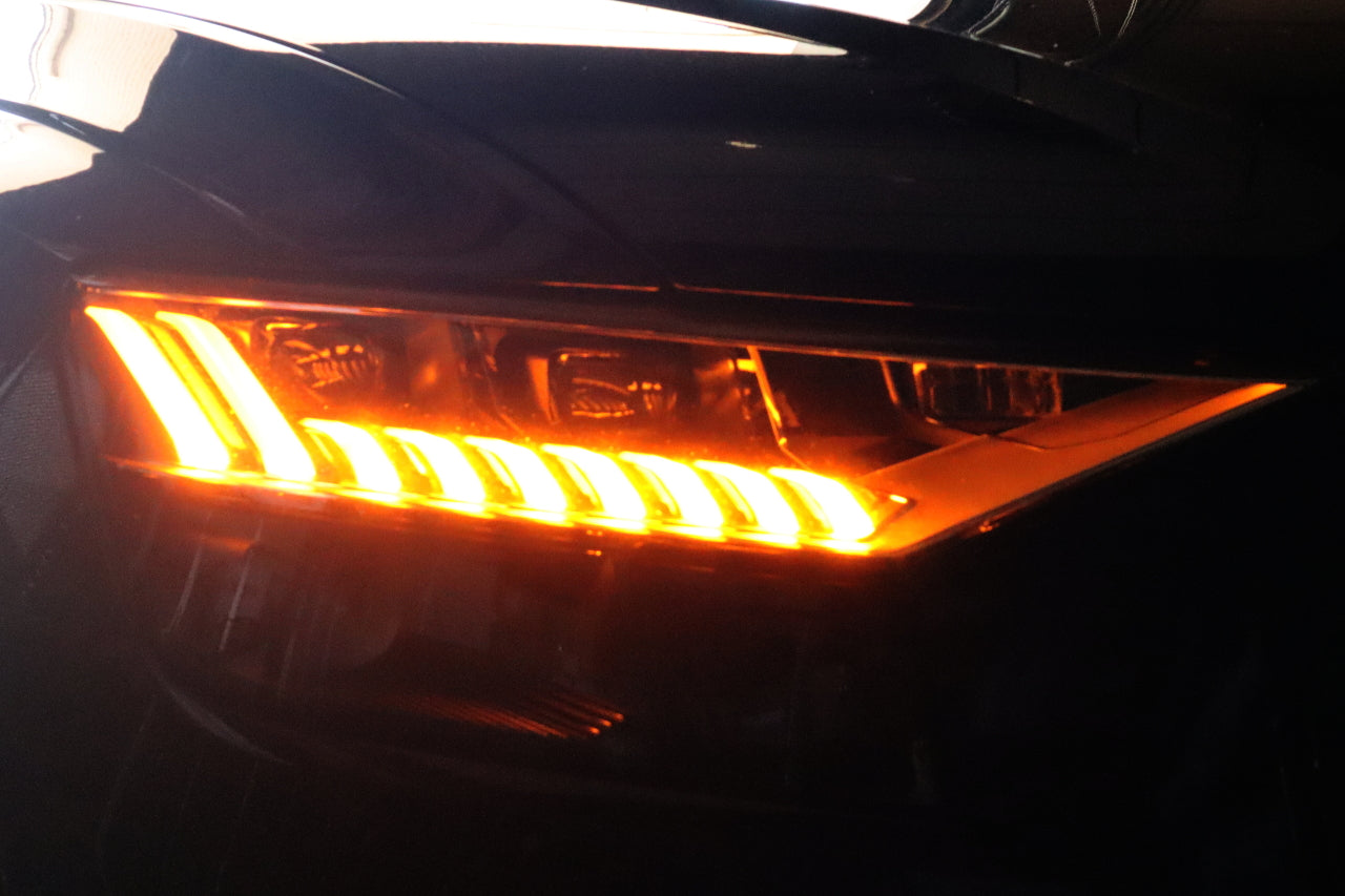 HD Matrix LED Headlights LED DRL and dynamic turn signal for Audi Q8 4M – vue 3