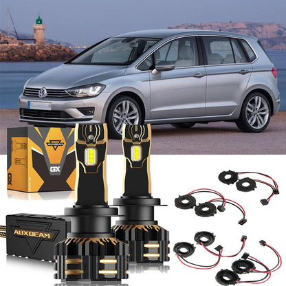 H7 Ampoules de phare LED pour Volkswagen Golf Sportsvan 2014–2017 – NOVADOMIO